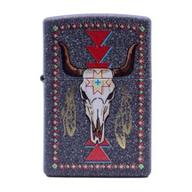 Zippo Iron Stone Longhorn Dizayn Çakmak