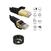 Narita Cat 7 Ağ Kablosu, 10gbps Ethernet Kablo, 1.5 Metre, Siyah