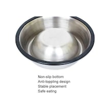 Dm Cbtx Anti-uç Paslanmaz Çelik Kedi Köpek Maması Kasesi Xxl 26 Cm