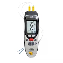 Cem Dt-852b Dijital Çift Girişli Termokupl Termometre Datalogger Tip K Ve J