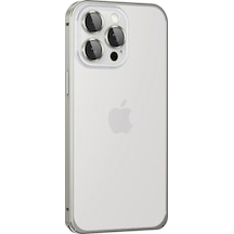 Flzdgnkr Joko İphone 15 Pro Max Metal Bumper Mat Kapak - Gri