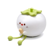 Metabagua Iyi Hurma Fıstık Silikon Gece Lambası Bj6xhf Beyaz