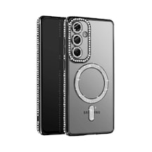 Newface Samsung Galaxy Uyumlu A57 5g Joke Simli Magneticsafe Kılıf - Siyah Diğer