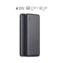 Çelikwork FP10 PD 20 W 10.000 mAh Type-C - Mikro USB Hızlı Şarj Powerbank