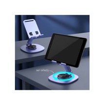 360 Dönebilen Katlanabilir Metal Telefon Tablet Stand Ayarlanabilir Alüminyum Masaüstü Tutucu