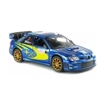 Kinsmart 2007 Subaru Wrc Rally Mavi Metal 1/36 Model Araba