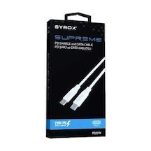 SYROX SUPREME PD25TK 25W TYP-C PD SARJ VE DATA KABLOSU