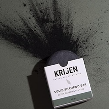 Krijen Aktif Karbon & Çay Ağacı Katı Şampuanı 100gr 2 Paketi