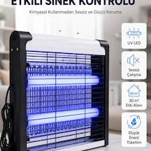 Enerji Tasarruflu Elektrikli Sinek Öldürücü Güvenli Ve Etkili Koruma
