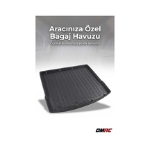 Bmw 5 Serisi Gt F07 2009-2017 Arası Uyumlu Araca Özel Kauçuk Tpe Bagaj Havuzu Siyah