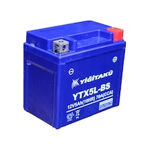 12 V 5 Ah Amper Yiğit Akü Ytx5l Motosiklet Aküsü