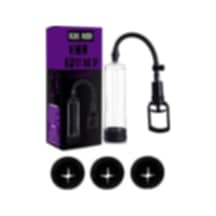 Truva Shop Penis Pump Men Vakumlu Penis Pompası + 3 Yedek Başlık