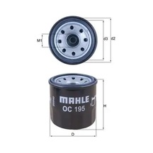 Hyundai İ30 Yag Filtresi 1.4 2009-2017 Mahle Oc195
