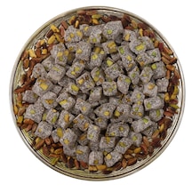 Hindistan Cevizli Antep Fıstıklı Çifte Kavrulmuş Lokum Helal-vegan-glütensiz-jelatinsiz 1000gr