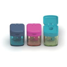 Faber Castell Mini Box Trendy Tek Gözlü Kalemtraş Ana Renkler / 3