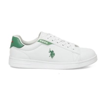 U.s. Polo Assn. Costa Wmn 4pr 101894701 Kadın Sneaker Ayakkabı Beyaz Yeşil 36-40 Beyaz - Yeşil