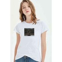The Walking Dead Collection Baskılı Beyaz Kadın Tshirt (534300604)
