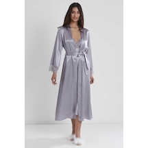 Pierre Cardin Royal Uzun Saten Sabahlık Gecelik Set 4370 001