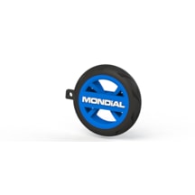 Mondial Logolu Lastik Jant Görünümlü Motosiklet Anahtarlığı Mavi