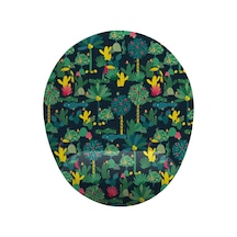 Lexroo Kaktüs Ve Orman Desenli Bilek Destekli Mouse Pad Standart