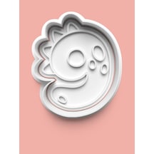 9 Numara Dinozor Figürlü Kurabiye Kalıbı Ve Şeker Hamuru Kalıbı - Dokuz Rakamı