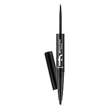 Flormar Extreme Tattoo Duo Mat Bitişli Jel Göz Kalemi & Eyeliner - 001 Black - 4 Adet Tarı 01 Black