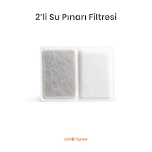 Smartpaw Aqua Lite Su Pınari Filtresi 2'li