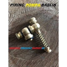 Pirinç Badana Pompası Yaylı Başlık Uç Marpucu Badana Pompa Başlık