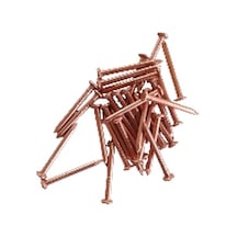 2,5 Cm Saf Bakır Çivi Tepeli 60 Adet 2,2 Mm 25 Mm 25 MM
