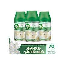 Air Wick Oda Kokusu Freshmatik, Otomatik Sprey Makine Yedek Bahar Çiçekleri 3x250 Ml
