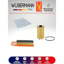 Wöbermann Fiat Doblo 1.3 Euro5 Filtre Bakım Seti 2016-2020 3K Wöbermann Fiat Doblo 1.3 Euro5 Filtre Bakım Seti 2016-2020 3K