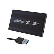 Pm-13948 Siyah 2.5 Usb 3.0 Sata Hdd Destekli Taşınabilir Harddisk Kutusu