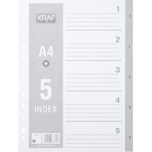 Kraf Separatör 1005 1-5 Rakam