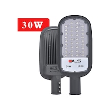 30W Led Yol Sokak Armatür DLS Park Bahçe Çevre Site Bina Dış Mekan Lamba Aydınlatma Ledli Sokak Armatürü Beyaz