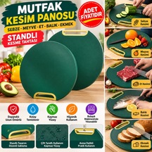 Mutfak Sebze,meyve,et,balık,ekmek Doğrama Kesme Tahtası Standlı Kesim Panosu Adet Fiyatıdır Çok Renkli