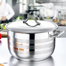 Oms 2005 Mat Şerit 12x8 Cm Mini Çelik Tencere Inox