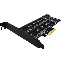 M.2 Nvme Ssd To Pci-E X4 Sata 4898P Çevirici Adaptör Dönüştürücü