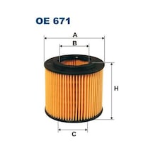 Fıltron Oe671 Yağ Filtresi Polo 05 Fox 05 Cordoba 02 Ibıza Iv- v 02 Fabıa 01 1.2- 1.2 12v 03d115466a- 03d198819- 03d198819a