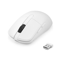 Dual Mode Şarjlı Kablosuz Mouse Bluetooth 2.4 Ghz 6200 Dpı Beyaz Hdx3414w