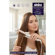 Sinbo 1730 2in1 Saç Düzleştirici Ve Maşa
