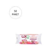Küçük Boy Çöp Torbası 40 X 50 Cm 30 Lu Rulo X 50 Paket 1.500 Adet Şeffaf