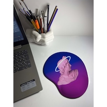 Retro 3d 1802 Bilek Destekli Mouse Pad Mousepad