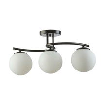 Luna Model Kapalı Glop Camlı Modern Plafonyer Avize X