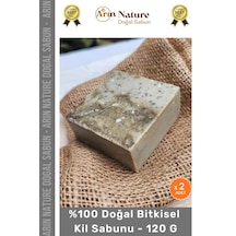 Kilsabunu %100 Doğal Güzel Kokulu El Yüz Saç Vücut Orijinal Bitkisel Kil Sabunu 120g - 2 Adet Karışık