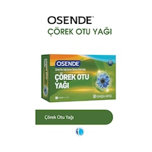Osende Çörek Otu Yağı 30 Yumuşak Kapsül