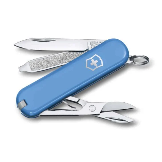 Victorinox 0.6223.28g Summer Rain Classic Kamp Çakı Mavi