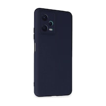 Xiaomi Redmi Note 12 5g Kılıf Nano İçi Kadife Silikon - Laci Lacivert