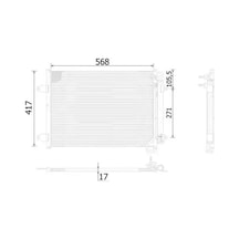 Vw Passat B7 Klima Radyatoru 2.0 Tdi 2011-2014 Mahle Ac734000s