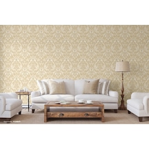 Ephes 1002-5 Damask Büyük, Simli Duvar Kağıdı 10m²