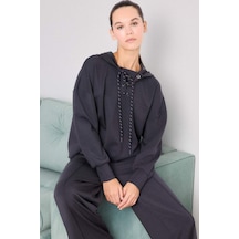 Defacto Modal Bağlama Detaylı Sweatshirt-fall İn Love Loungewear G0002ax25wnar210 Antrasit